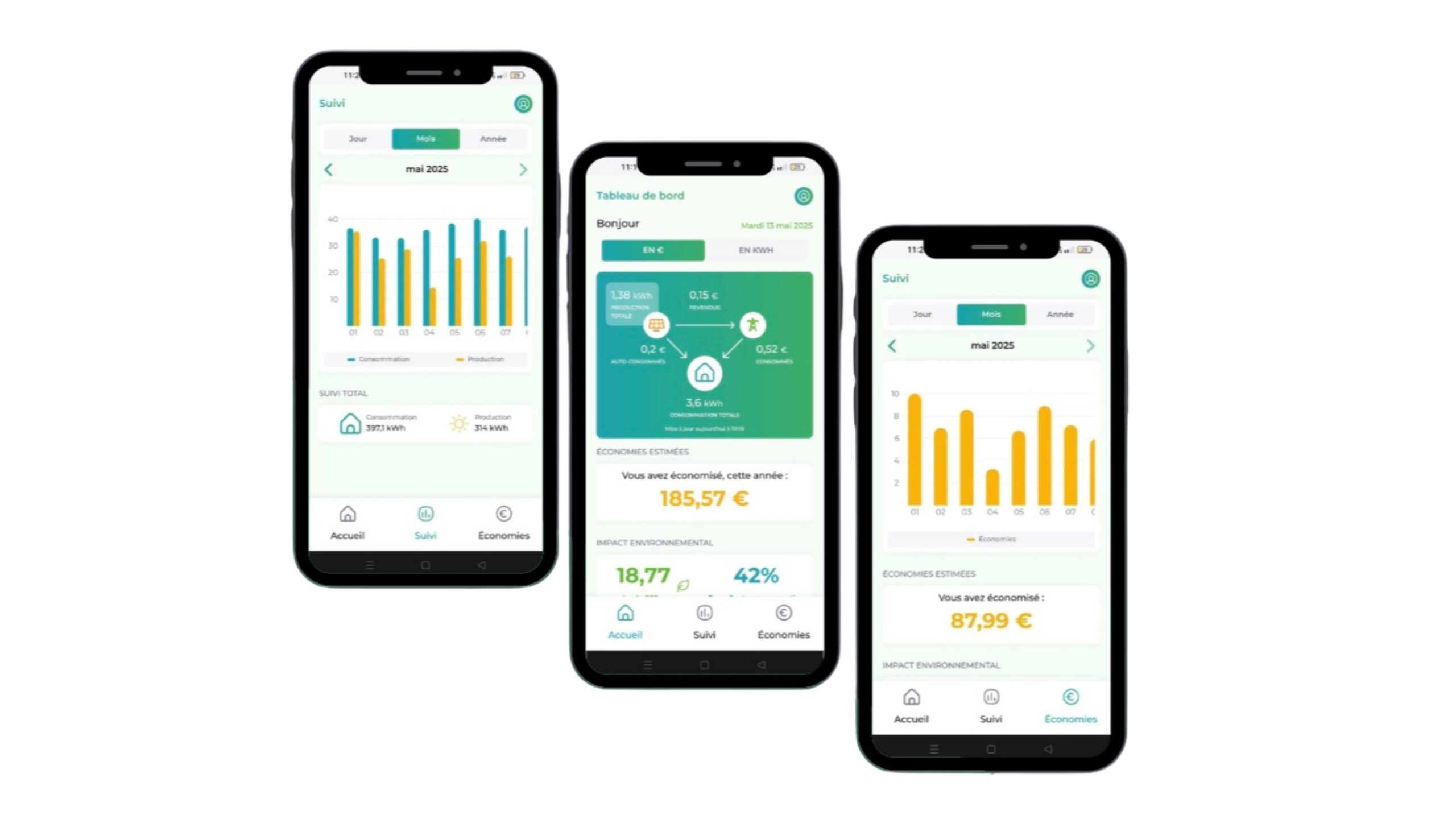 Application mobile de sunlib