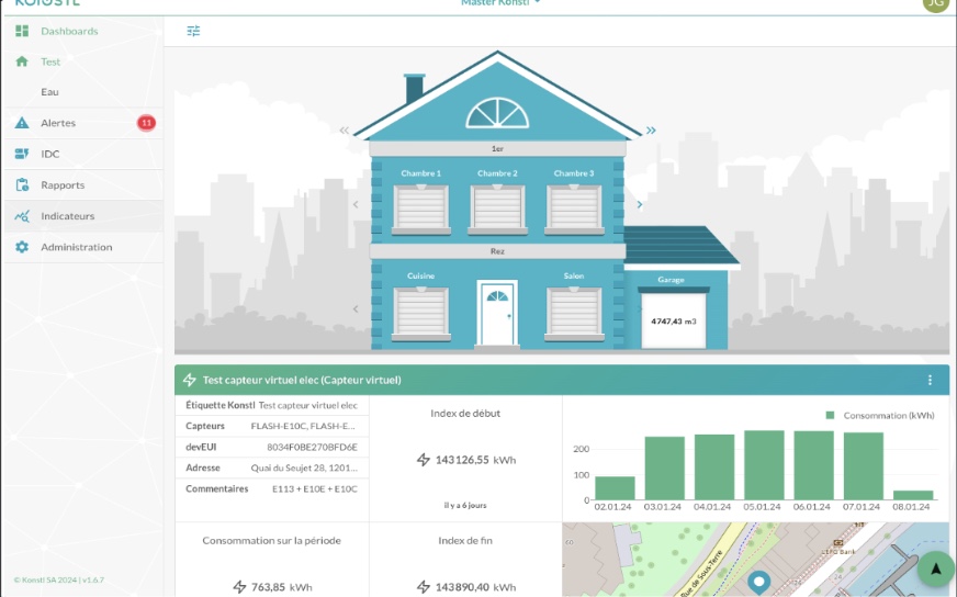 Plateforme web de KONSTL