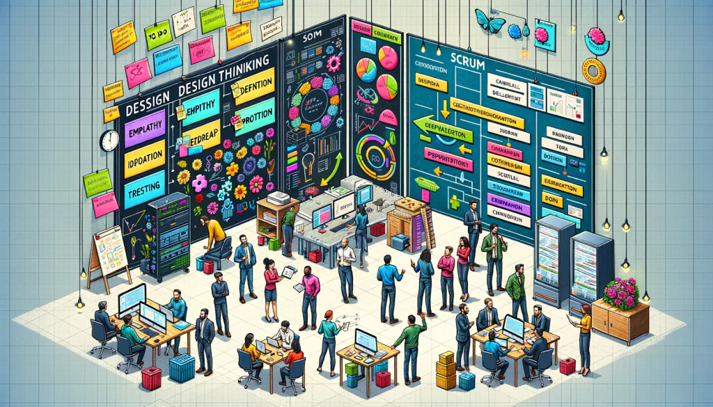 Présentation des méthodologies de projet web, du design thinking au DevOps