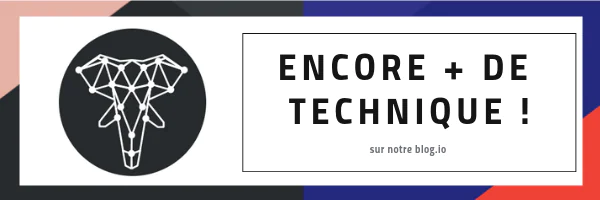 Logo abstrait d'éléphant pour blog technique sur GIT. Encore + de technique !