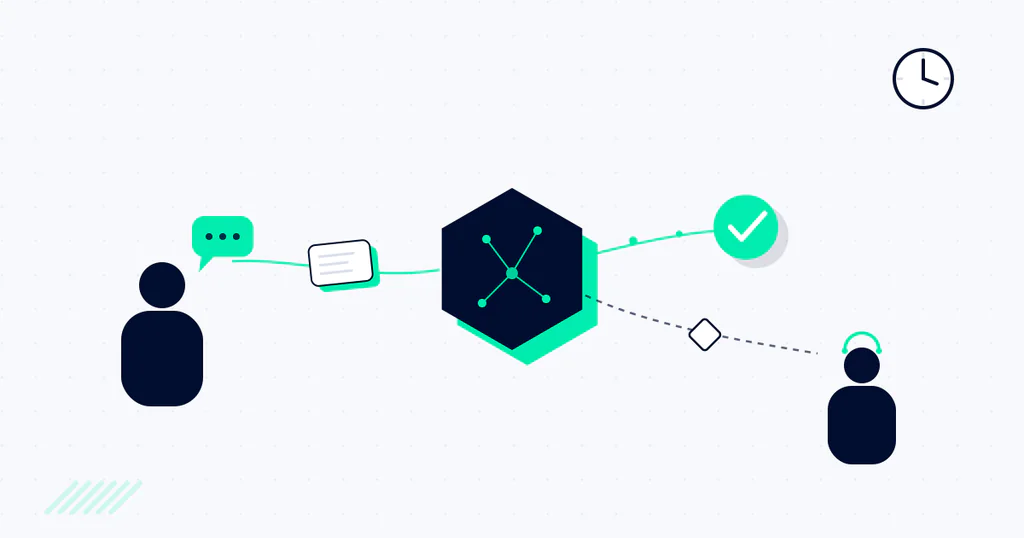 Automatisation service client : illustration de communication et validation
